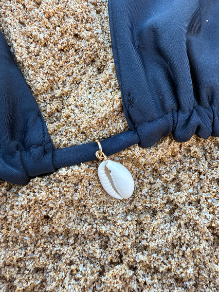 Top Add On- Cowrie Shell Charm