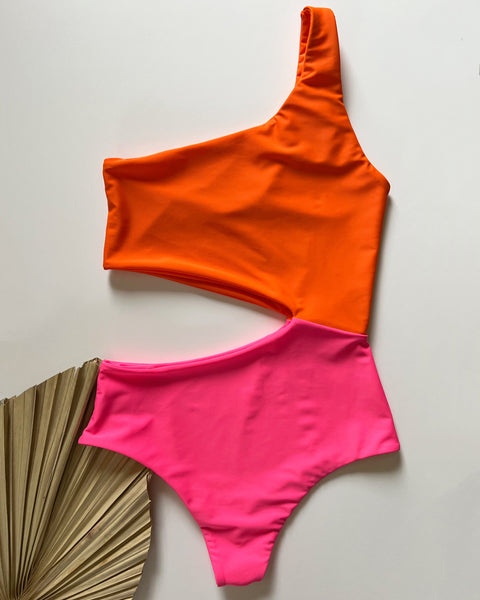 Austin Colorblock One Piece - Size S