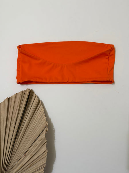 Summer Top- Sunset Orange- S