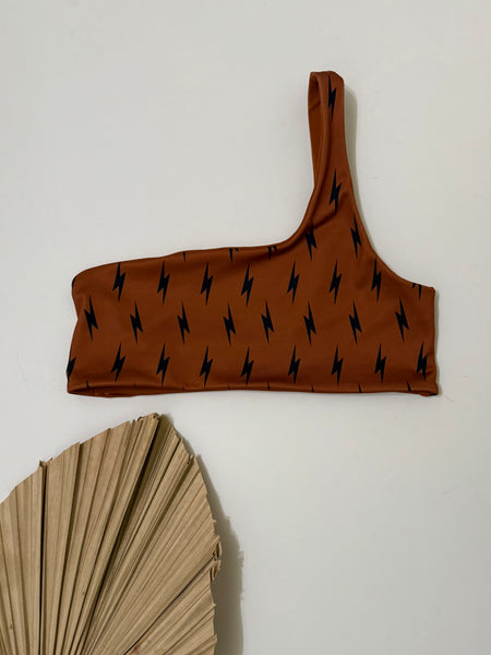Kristen Top- Bronze Bolt- S